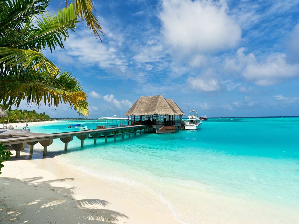 Tur në Dubai dhe Abu Dhabi - Plazh në Maldive
