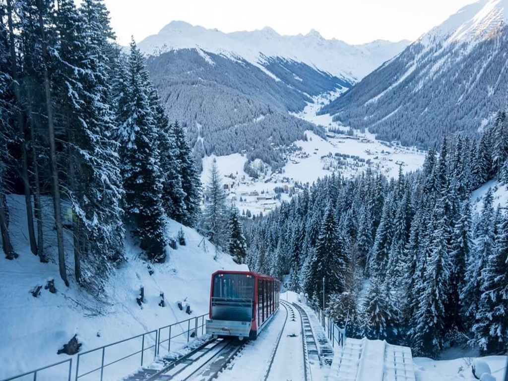Zyrih, Bazel - Ski në Davos