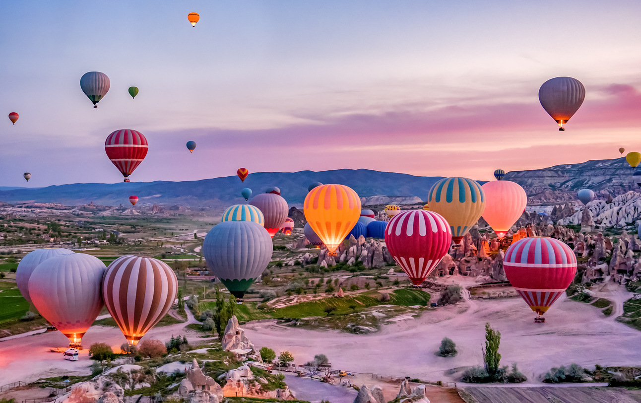 Plazh në Antalya, Tur në Cappadocia